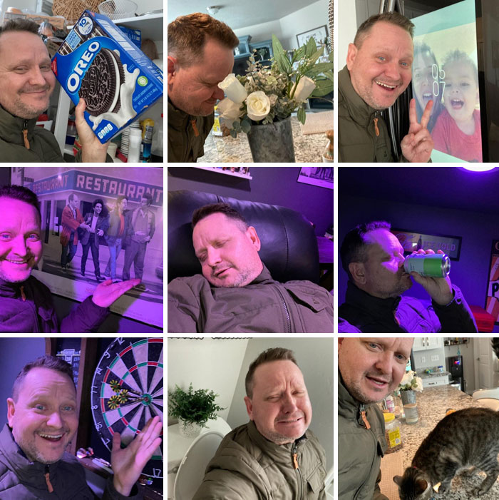 I’m On Vacation For A Week And Asked My Neighbor To Go Check On Our Cat. He Checked On More Than That