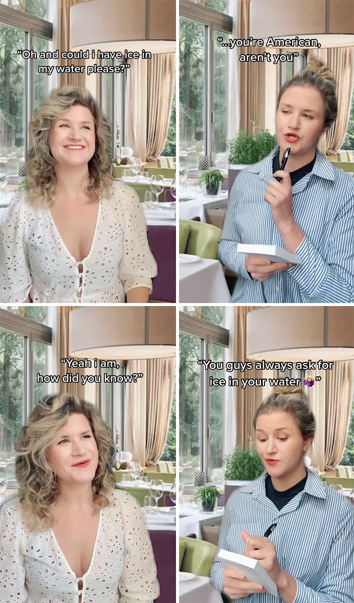 Americans Order Water With Ice