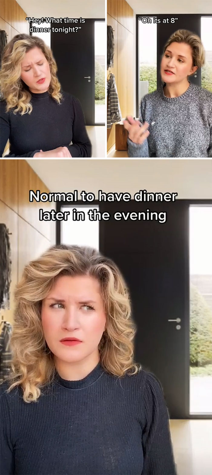 It's Normal To Have Dinner Later In The Evening