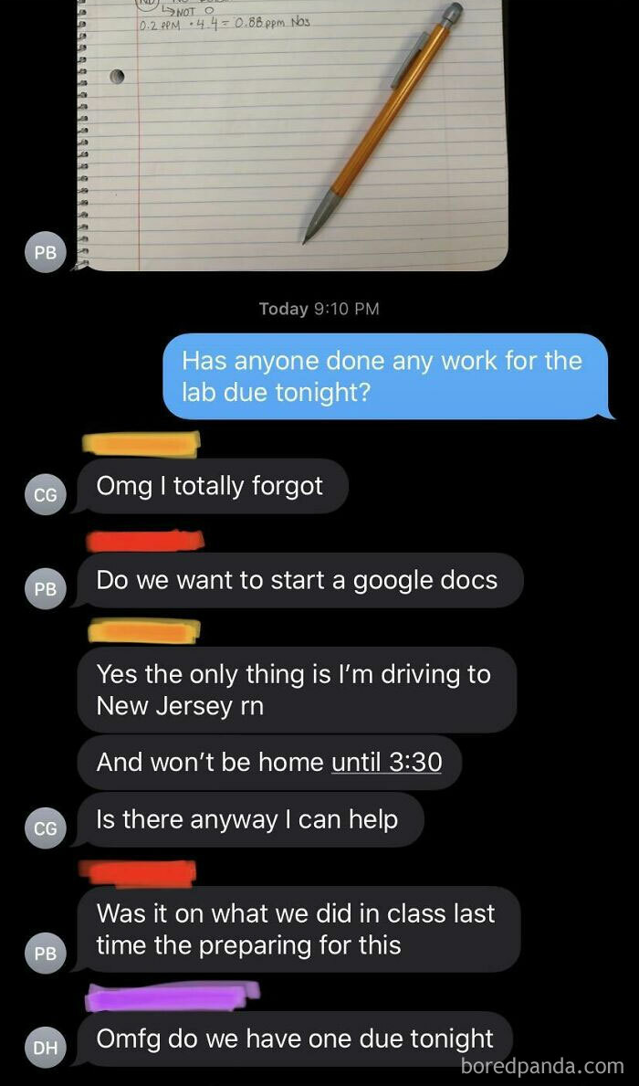 We Had Two Weeks To Do This Lab Report With In-Class Reminders And Everyone Else Forgot. Or “Forgot”