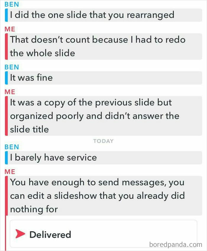 On A Group Project (9 Slides And 25 Guided Questions That I Had To Do On My Own)