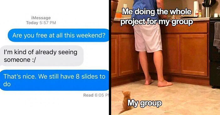 30 Times People Had Such Terrible Group Project Members, They Decided To Shame The Jerks Online