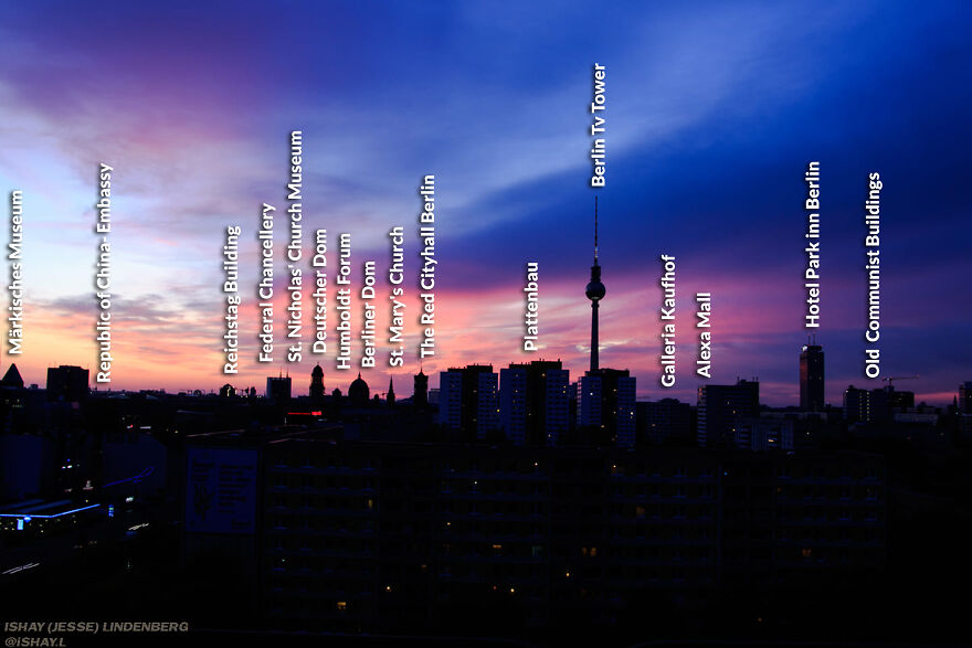 One Year Of Berlin Sunsets From My Window One Year Of Berlin Sunsets From My Window