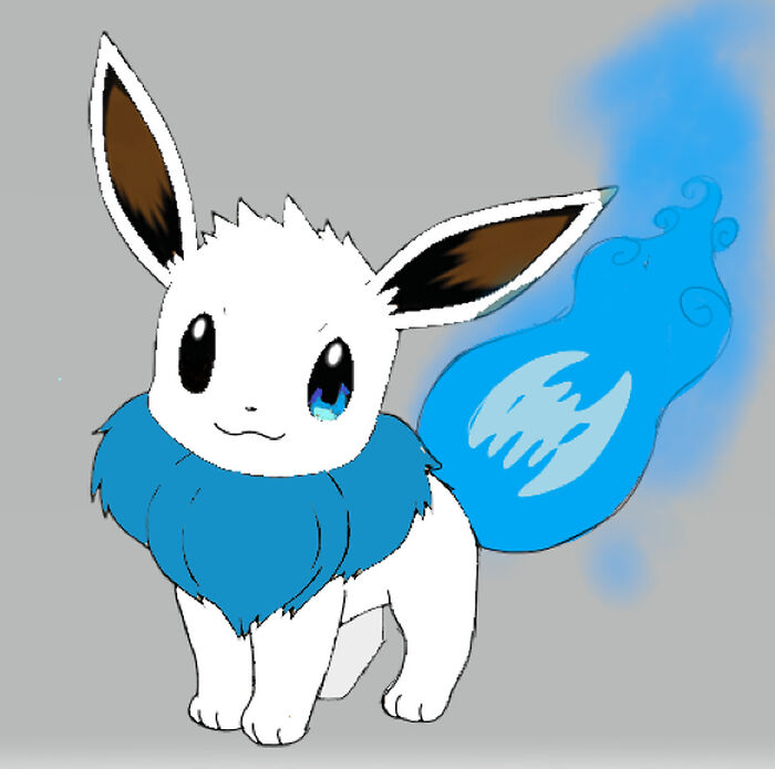 I Crossed Eevee And Sans... This Image Is Literally Saved As "Why"