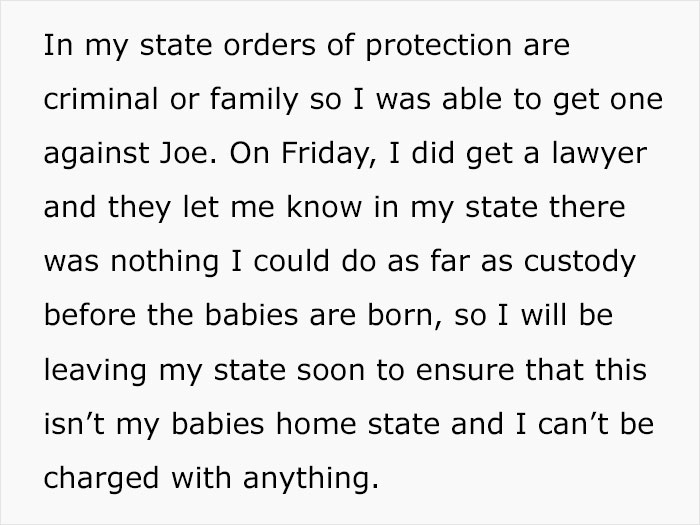 Woman Pregnant With Twins Has To Find A Lawyer Because Her Ex's New GF With Fertility Issues Treats Her Like A Surrogate Woman Pregnant With Twins Has To Find A Lawyer Because Her Ex's New GF With Fertility Issues Treats Her Like A Surrogate
