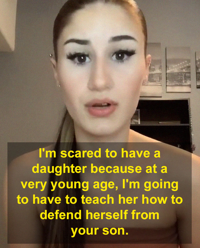 Woman Calls Out Men Who "Hope They Don't Have A Daughter" And Her Video Goes Viral Woman Calls Out Men Who "Hope They Don't Have A Daughter" And Her Video Goes Viral