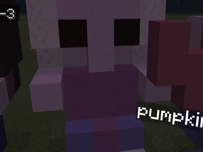 My Friend Was Building In Minecraft And...