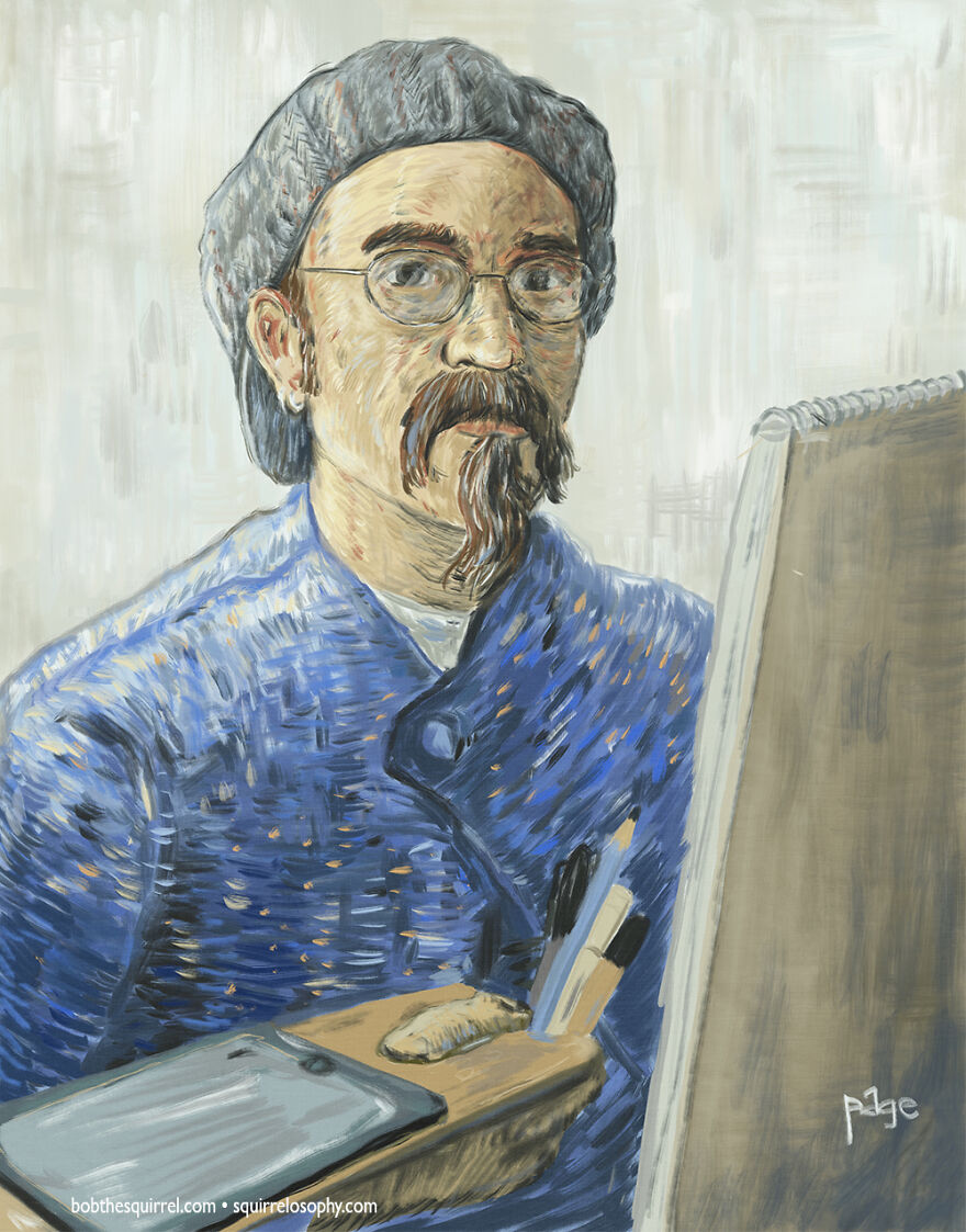 I Reimagine My Family In The Style Of Vincent Van Gogh