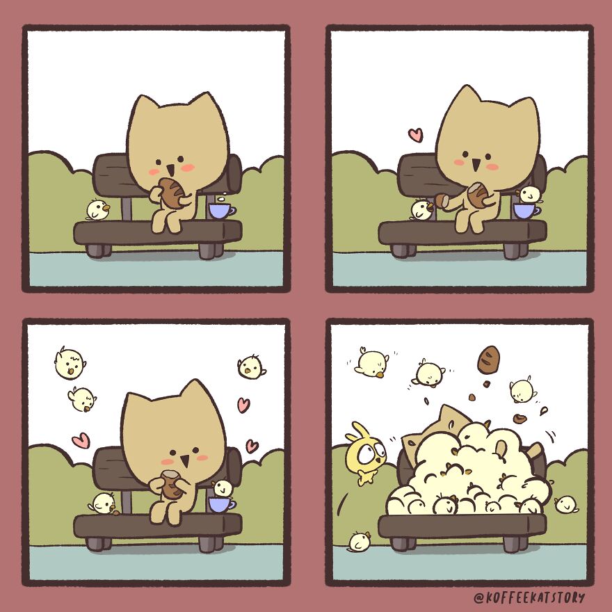 Cute-Animal-Comics-Koffee-Kat-Story-Arisa-Veeravitayases