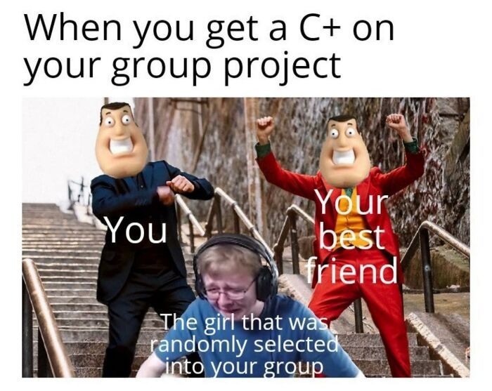 Except I'm The Randomly Selected Girl