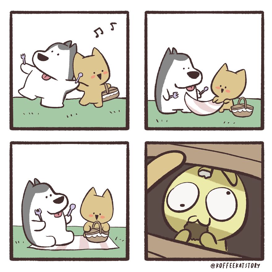 Cute-Animal-Comics-Koffee-Kat-Story-Arisa-Veeravitayases