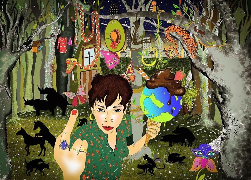 Brighton Artist Illustrates Daily Life, Dreams & Troubles Of Women