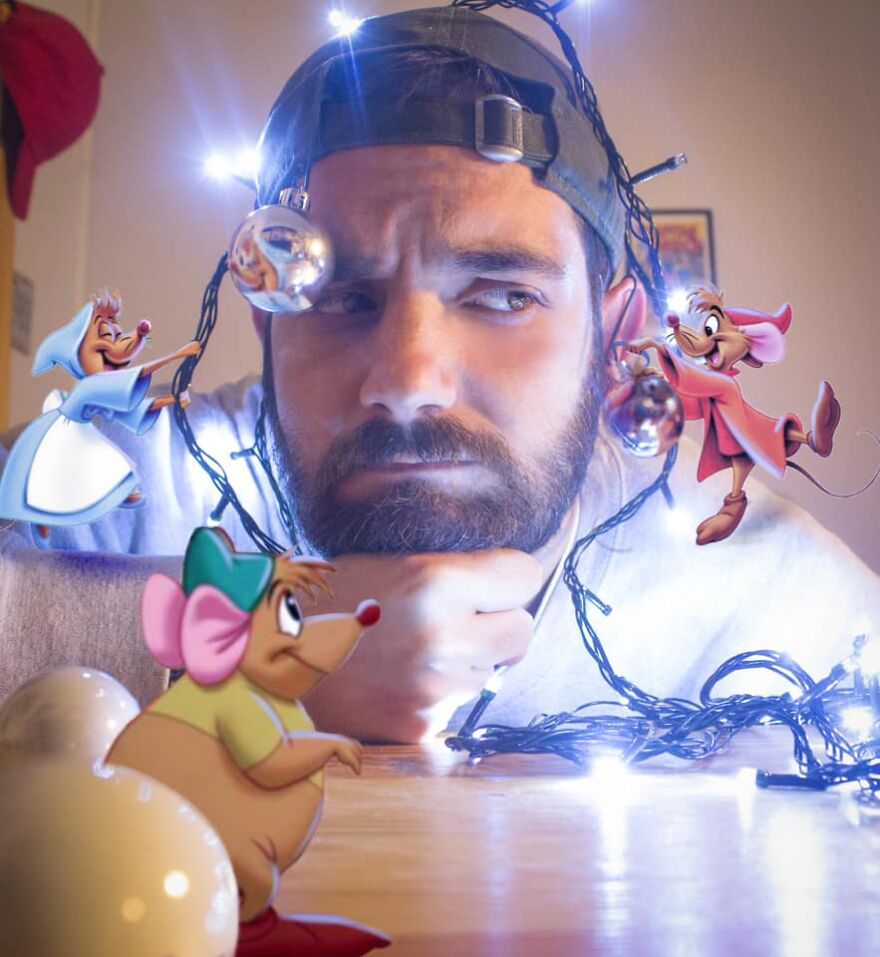 This Guy Keeps Bringing Disney Characters Into The Real World And The Result Couldn't Be More Hilarious (52 New Pics)