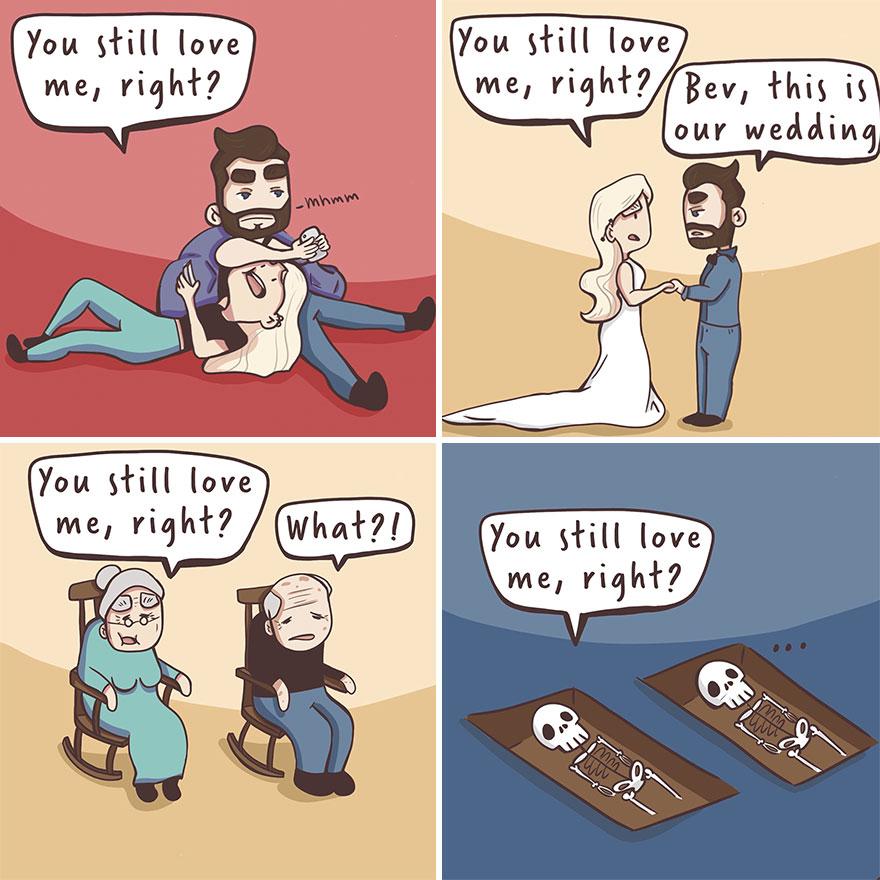 This Artist Creates Relatable Comics About Life And Relationships (61 Pics)