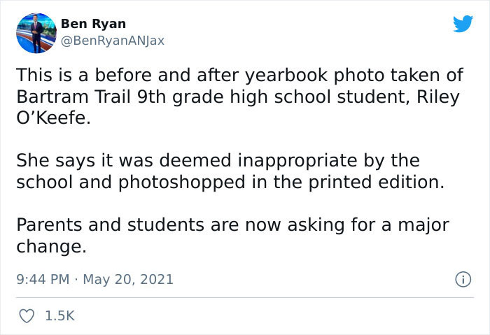 High School Photoshops Out All Traces Of Cleavage In The Yearbook Pics Of 80 Girls And Parents Are Not Happy High School Photoshops Out All Traces Of Cleavage In The Yearbook Pics Of 80 Girls And Parents Are Not Happy