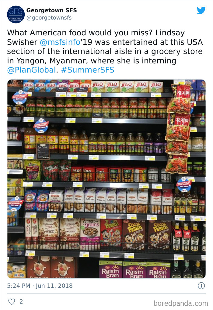 American-Sections-In-International-Stores
