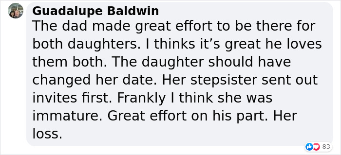 Dad Misses His Daughter's Wedding Because He Wanted To Walk His Stepdaughter Down The Aisle, Now His Daughter Won't Talk To Him Dad Misses His Daughter's Wedding Because He Wanted To Walk His Stepdaughter Down The Aisle, Now His Daughter Won't Talk To Him