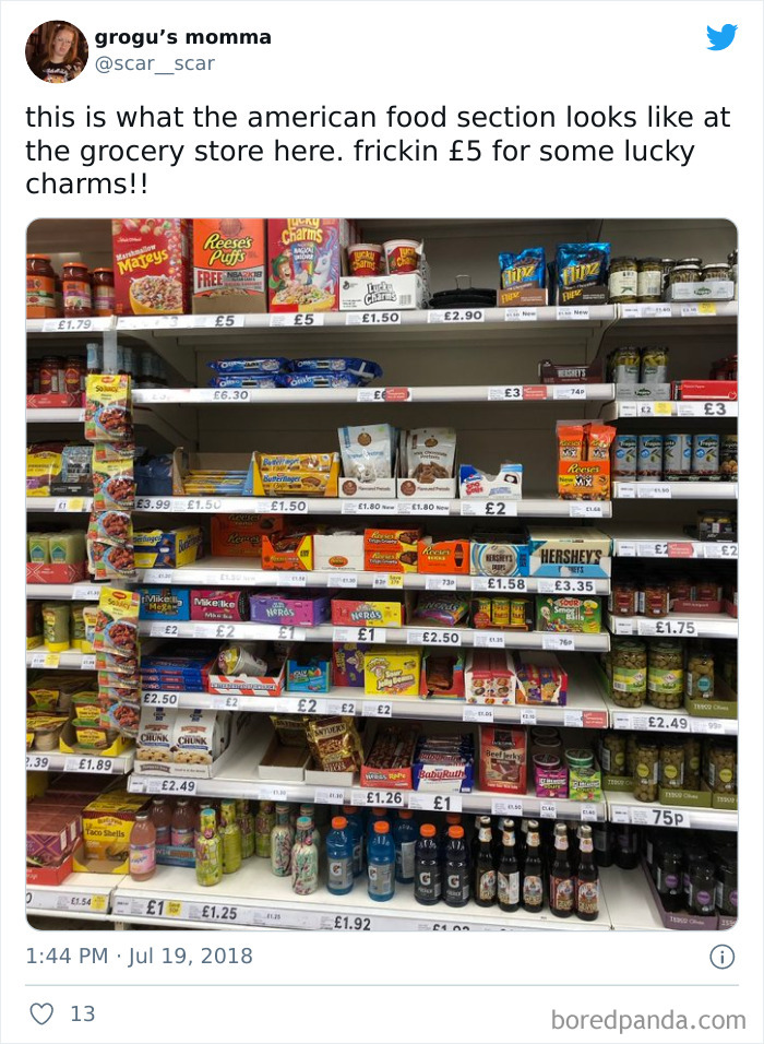 American-Sections-In-International-Stores