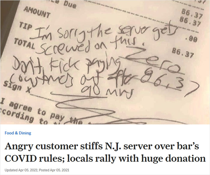 You Can Just Picture The Trashiness From This Customer