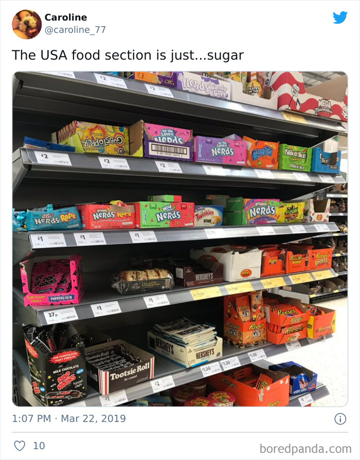 American-Sections-In-International-Stores