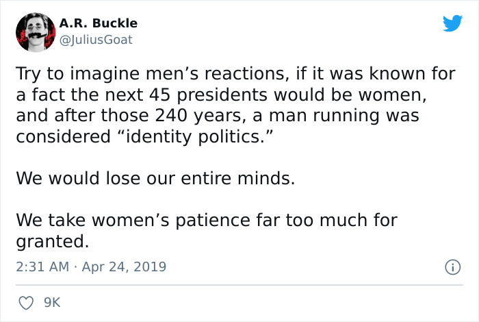 Twitter User Shows What Living In A Matriarchy Instead Of A Patriarchy Would Be Like Twitter User Shows What Living In A Matriarchy Instead Of A Patriarchy Would Be Like