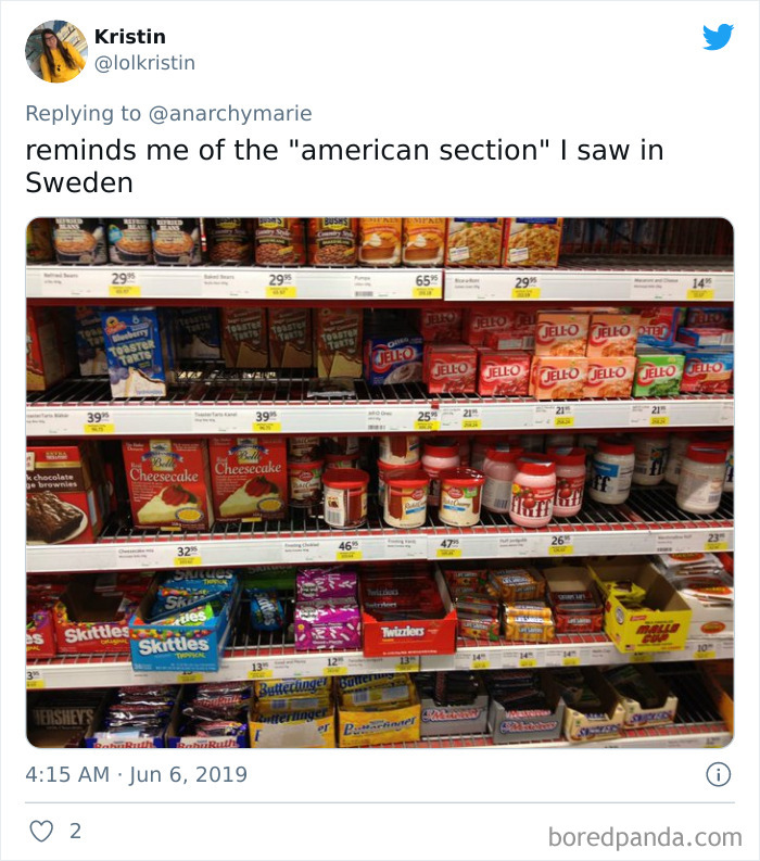 American-Sections-In-International-Stores