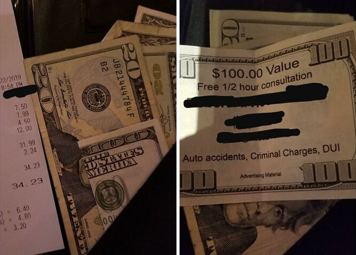 This "$100" Tip I Received Tonight