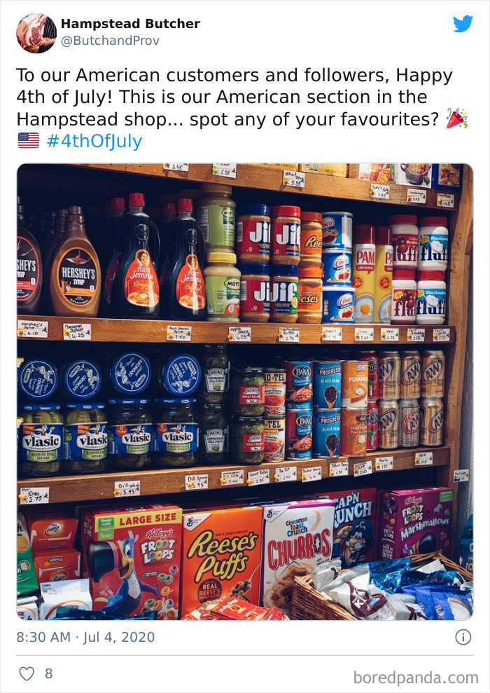 American-Sections-In-International-Stores