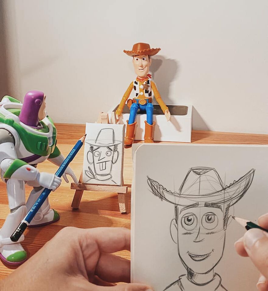 This Guy Keeps Bringing Disney Characters Into The Real World And The Result Couldn't Be More Hilarious (52 New Pics)