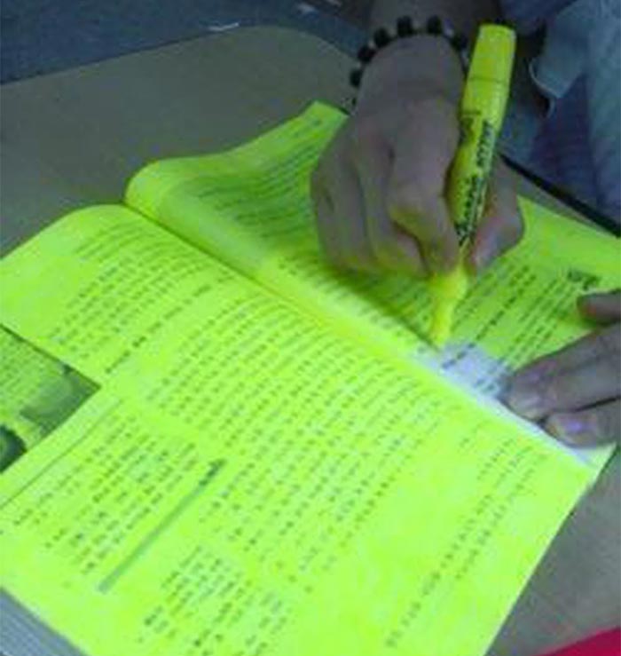 Only Highlight The Important Stuff