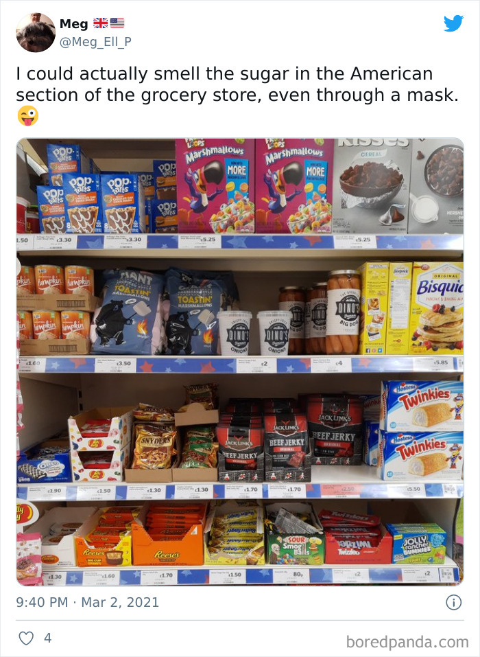 American-Sections-In-International-Stores