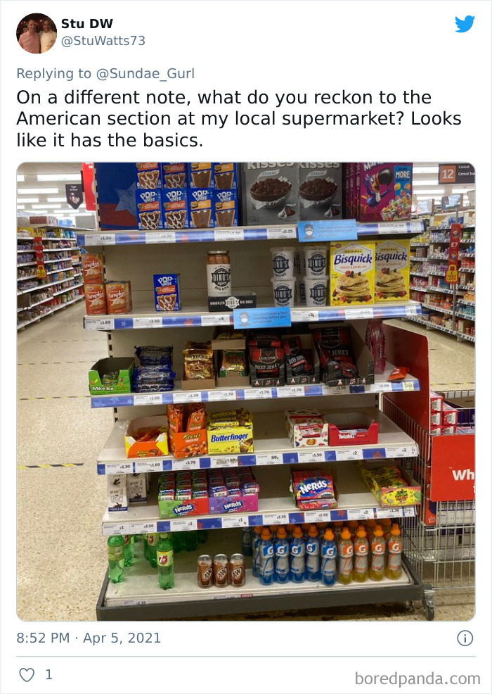 American-Sections-In-International-Stores