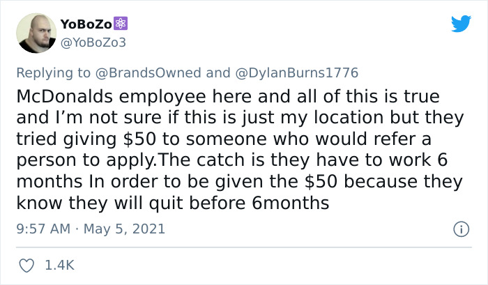 Some US Restaurants Are Struggling To Find New Employees, And People Lay Down The Reasons Why Some US Restaurants Are Struggling To Find New Employees, And People Lay Down The Reasons Why