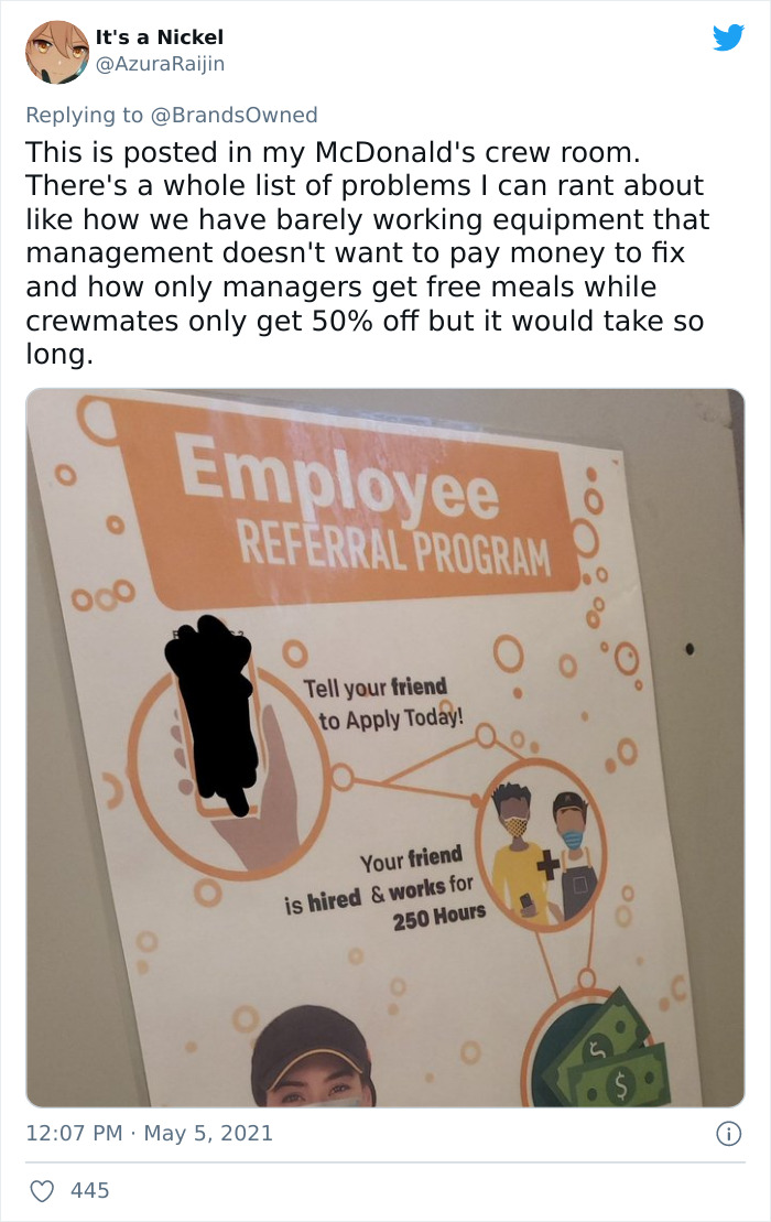 Some US Restaurants Are Struggling To Find New Employees, And People Lay Down The Reasons Why Some US Restaurants Are Struggling To Find New Employees, And People Lay Down The Reasons Why