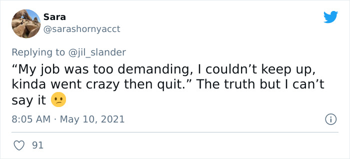 People On Twitter Share &ldquo;Excuses&rdquo; For Having A Gap In Their Employment History