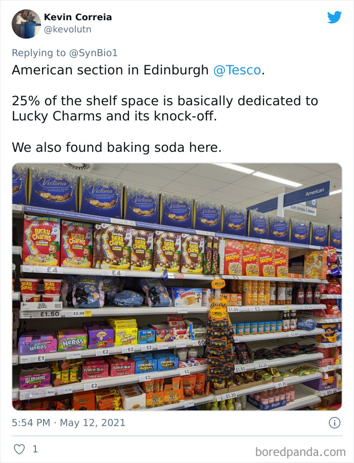 American-Sections-In-International-Stores