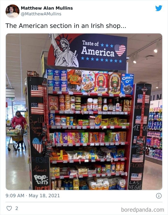 American-Sections-In-International-Stores