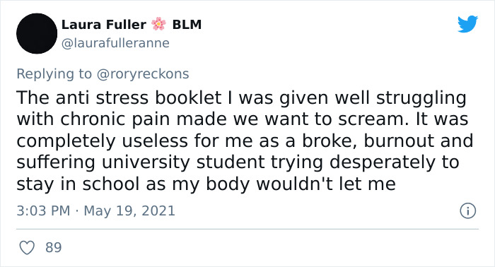 Twitter User Debunks &lsquo;Solutions For Preventing Anxiety&rsquo;, Shows How They&rsquo;re Made For The Rich Only