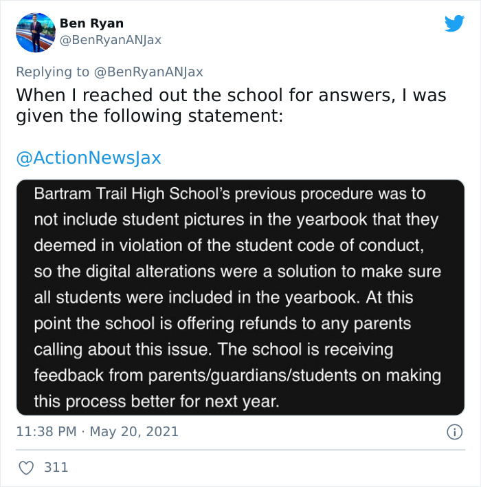 High School Photoshops Out All Traces Of Cleavage In The Yearbook Pics Of 80 Girls And Parents Are Not Happy