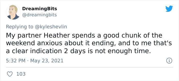 Thousands Are Agreeing With This Guy Saying We Deserve To Have A 3-Day Weekend Thousands Are Agreeing With This Guy Saying We Deserve To Have A 3-Day Weekend