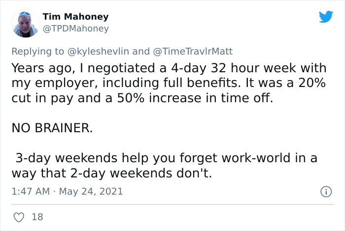 Thousands Are Agreeing With This Guy Saying We Deserve To Have A 3-Day Weekend