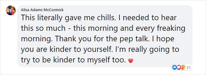 Woman Explains Why Many People Are So Hateful To Themselves, Yet So Loving To Others