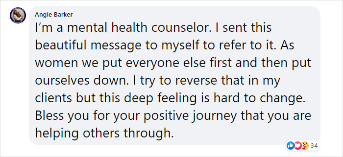 Woman Explains Why Many People Are So Hateful To Themselves, Yet So Loving To Others