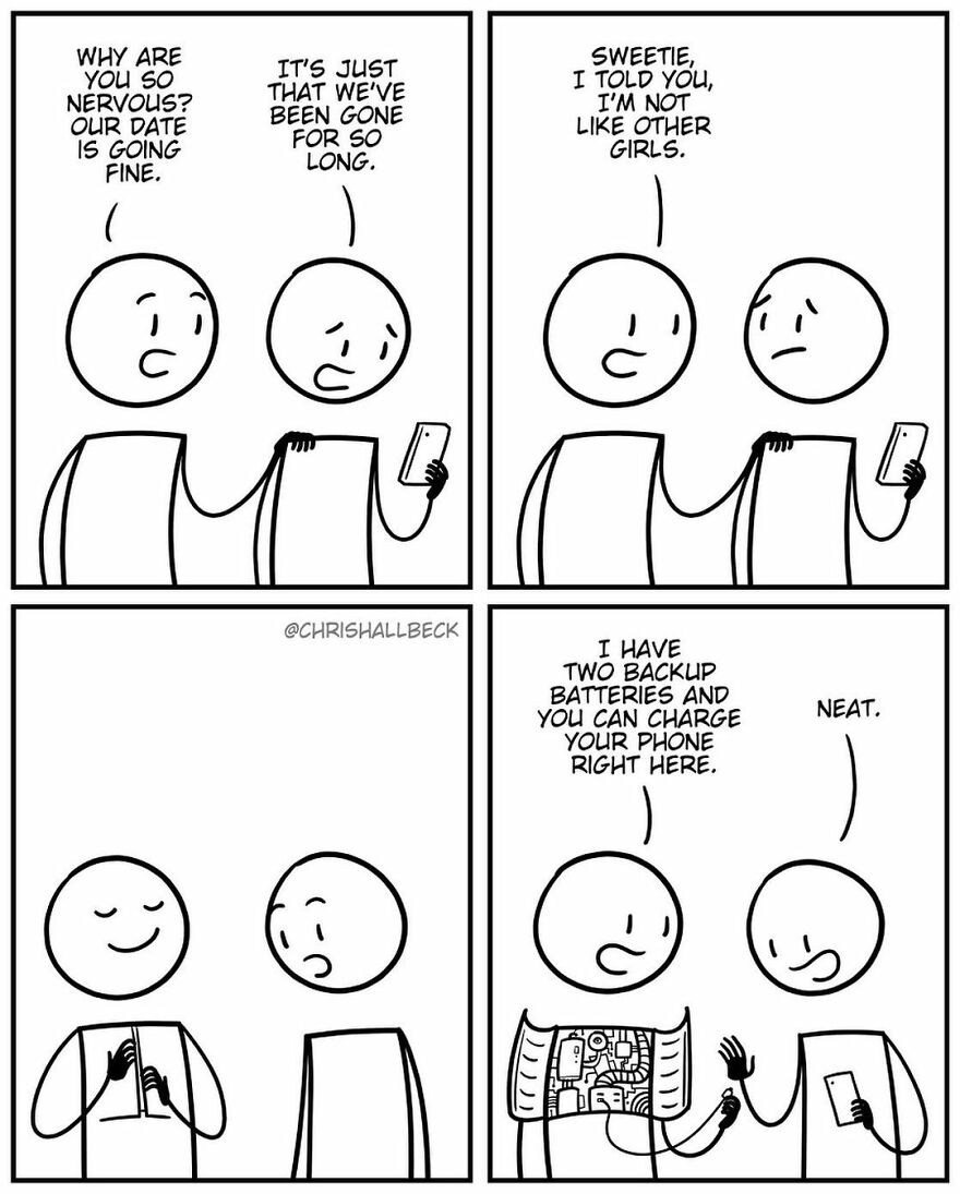 Funny Comics With Surprising Endings By Chris Hallbeck (New Pics)