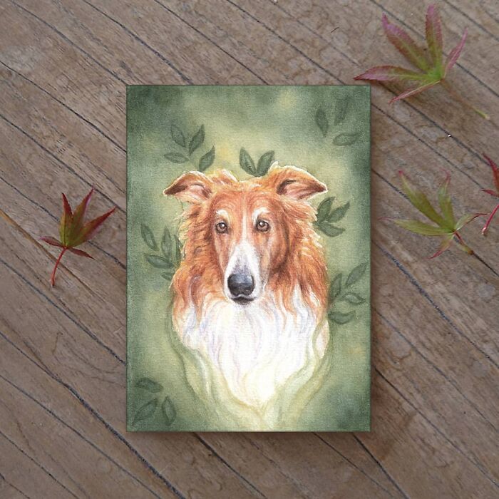 I Paint Watercolour Pet Portraits