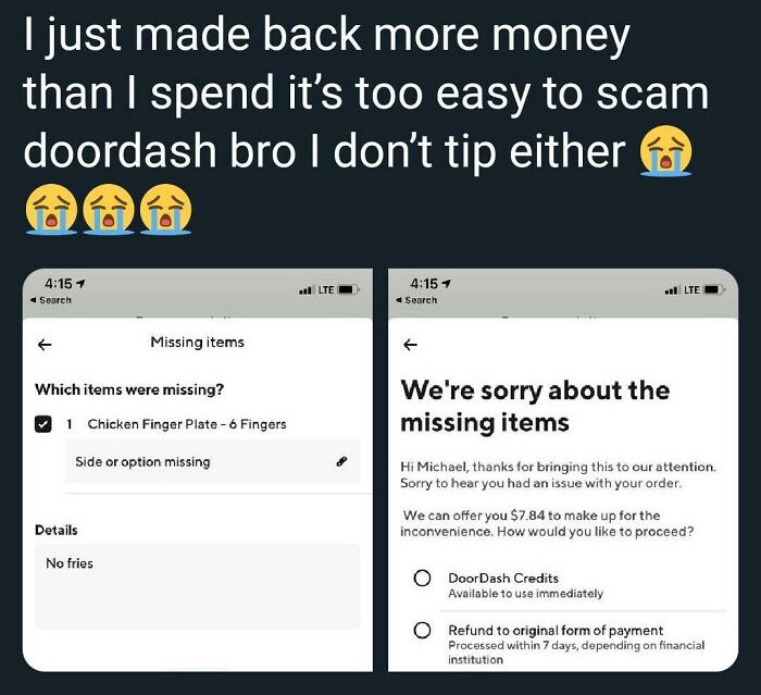 I Shouldn't Have To Tip On This Premium Service Because I'm Poor