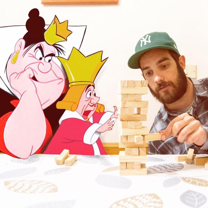 This Guy Keeps Bringing Disney Characters Into The Real World And The Result Couldn't Be More Hilarious (52 New Pics)