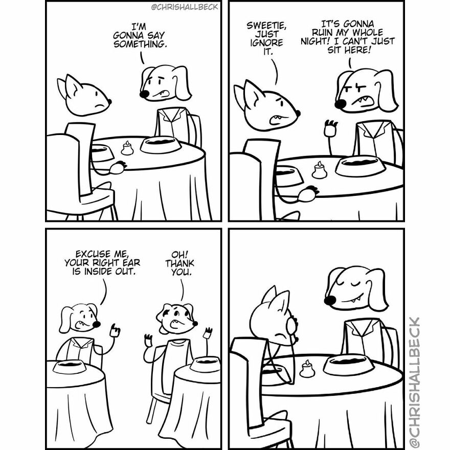 Funny Comics With Surprising Endings By Chris Hallbeck (New Pics)