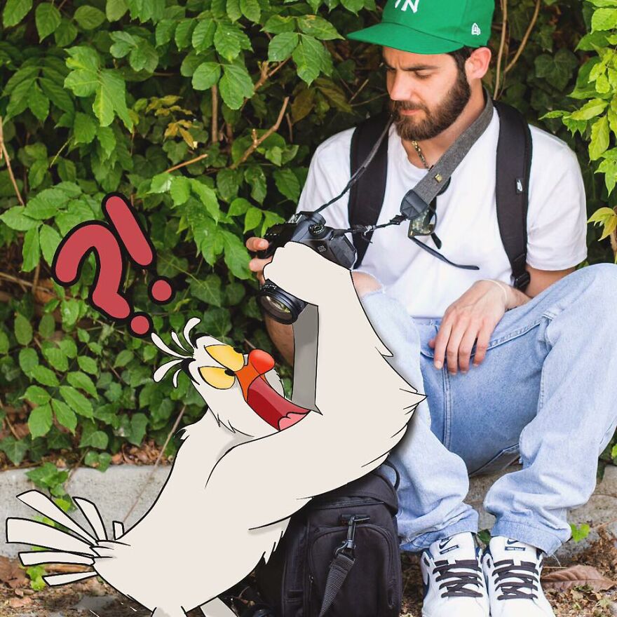 This Guy Keeps Bringing Disney Characters Into The Real World And The Result Couldn't Be More Hilarious (52 New Pics)