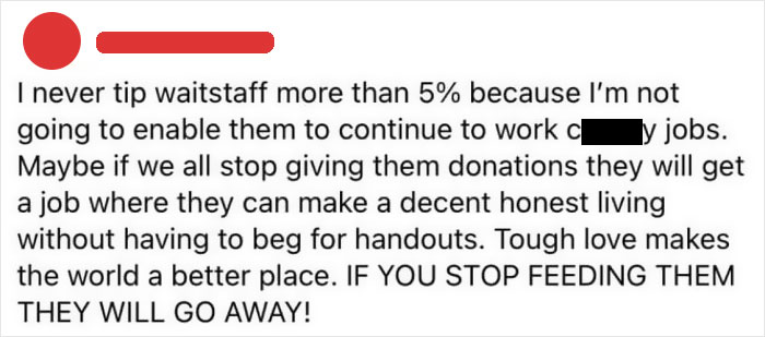 Stop Tipping And These Folks Will Land Better Jobs